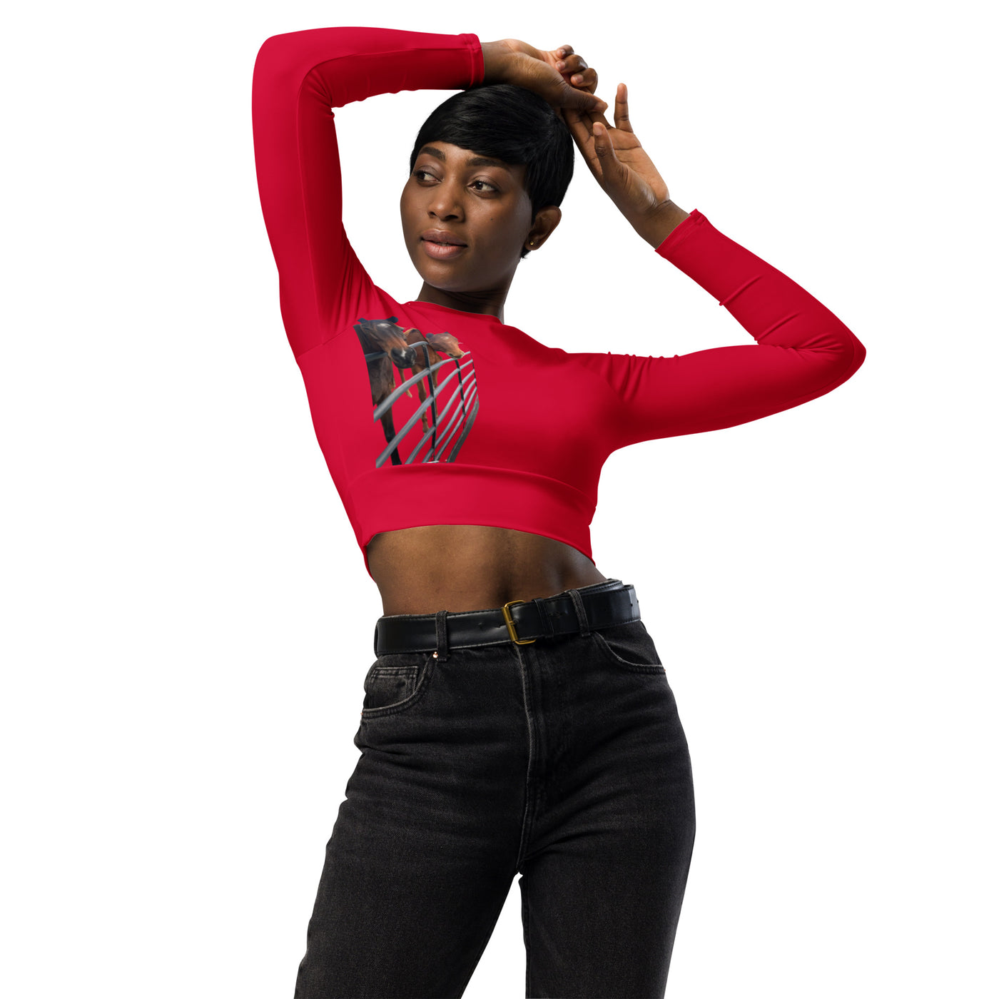 heyenneeMagicWarrior Recycled Crop Top